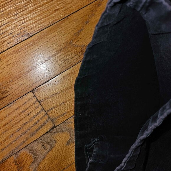 VINTAGE TRIPP size 7 Hot Topic UFO black and white lace wide leg parachute pants - Picture 3 of 11